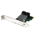 STARTECH SCHEDA CONTROLLER RAID PCI EXPRESS 2.0 SATA III 6 Gbps A 4 PORTE CON TIERING SSD HYPERDUO